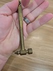 Vintage Keychain Brass Hammer W  Hidden Screwdriver 4 In 1 Multitool Key Chain