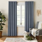 Blackout Chambray Cotton Kids  Panel - Pillowfort  Noise Reduction Uv