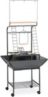 Prevue Pet Products Small Parrot Playstand With Wheels  Bird Stand Activity P   
