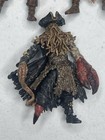 Pirates Of The Caribbean Figure Lot Zizzle 2006 Davy Jones Jack Sparrow 3 75   