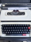 Sears Manual 2 Vintage Hard Case Portable Typewriter Carrying Case Tested Works