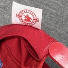 Vintage Budweiser Snapback Hat Red Blue All Over Print Spellout Made In Usa 90s