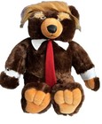 Donald Trump Teddy Bear Plush W  American Flag 2017 Trumpy Bear Deluxe 22    Nwt