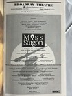  miss Saigon  Playbill The Broadway Theatre July 1997