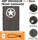 Sun Shade Mesh Bikini Top Sunshade Uv Protection For Wrangler 2018-2023 Jl Star