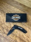 New Harley-davidson New Case Tec X Black Stonewash Framelock Motorcycle Knife
