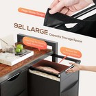 Laundry Hamper  Laundry Basket With 2 Removable Bags  Laundry Sorter With Shelf
