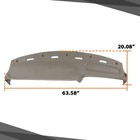 For Dodge Ram 1500 2500 3500 1994 1995 1996 1997 Tpe Dash Cover Skin Overlay