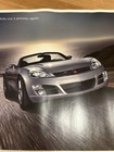 Vintage 2007 Saturn Sky Dealership Poster  Rare And Brand New