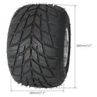 2x 5  Rear Wheel 11x7 10-5 Tire Rim Fr Mini Go Kart Atv Quad Drift Trike Scooter