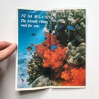 1970s Mana Island Fiji Vintage Travel Brochure South Pacific Resort Tapa Tiki