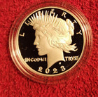 2023 S  999 Silver Proof Peace Dollar