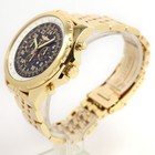 Breitling Bentley Le Mans K22362 48mm Black Dial 18k Yellow Gold Limited Edition