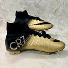 Nike Mercurial Superfly Cr7 Gold black Football Soccer Cleats Boot Men s 6 5 New