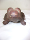 Antique Cast Iron Frog Doorstop Garden Decor 4 Lbs 14 Oz 6  L 3  H