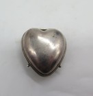 Gorham Art Nouveau Sterling Silver Heart Form Vinaigrette