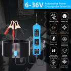 6-36v Automotive Digital Power Probe Circuit Electrical Tester Device System