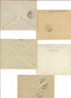 Jordan 1950s Five Scarce Town Covers Karaki Jisr El Majame Salt 3 Anapta   Zerta