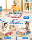 Magnetic Drawing Board For Toddlers  Educational Doodle Pad  Pink 1-3 Years