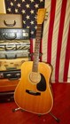  1981 Takamine F-350m Flattop Acoustic Natural With Soft Case