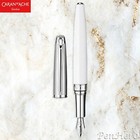 Caran D ache Leman Bicolor White Fountain Pen Medium 4799 001