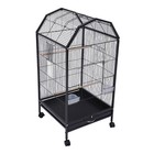 Bird Cage Large Play Top Parrot Finch Cage Macaw Cockatoo Pet Supply With Stand