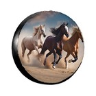Rv Spare Tire Covers For Rv 16 Inch  tire Diameter 76-79cm 30-31 1in  Horse