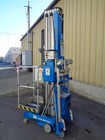 1999 Genie Awp-36 36  Electric Mast Man Lift Portable Aerial Push Around Scissor