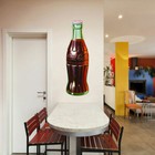 Coca-cola 1940s Style Contour Bottle Decal Officially Licensed Made In Usa
