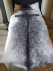 Mink Hide Skin Fluffy Fur Pelt Leather For Car Armrest Box Craft Garment 45x25cm