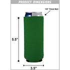 Shark Pattern Slim Can Coolie  Compatible With Ultra  Skinny