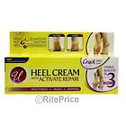 2 Pcs Heel Cream With Activate Foot Repair 1 7 Oz  Dry Cracked Feet Softening
