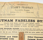 1920s Starr s Pharmacy Prescription Druggist Forthcamp Olive Street Fresno Ca