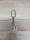 Vintage Arizona Saguaro Cactus Spinning Insert Keychain Travel Souvenir Nos