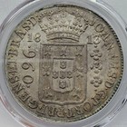 1813 R Brazil Silver 960 Reis Pcgs Ms-61