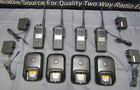 Four Motorola Mototrbo Xpr7550 Uhf 403-512 Mhz Two Way Radio Aah56rdn9ka1an