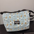 Moschino Baby Blue Teddy Bear Diaper Bag