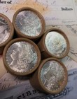Cc Morgan Silver Dollars 1878-1893 - 5 Uncirculated Coins Mixed Dates Lot