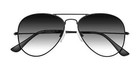 3 Pairs Vintage Sport Black Lens Aviator Sunglasses Classic Outdoor Retro