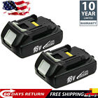 2x 18v 3000mah Li-ion Bl1815 Battery For Makita Bl1830 Bl1840 Bl1850 Bl1860 New