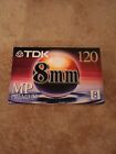 Tdk Mp Premium 8mm 120min Video Camcorder Cassette Tape  p6-120hs 