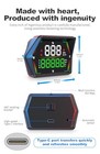 Hud Heads Up Display For Cars 2025 New Universal Digital Gps Speedometer Led 