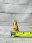 Vtg Phb Style Leaning Tower Of Pisa Porcelain Hinged Trinket Box W Pizza Trinket
