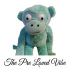 Vintage Hanging Monkey 12  Plush Soft Toy Stuffed Animal