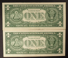 2 - 1957  1 Silver Certificates -  1 Star Note    xf au  - Free Ship  S6238