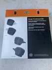 Harley Davidson 50500124 Large Footboard Kit Gloss Black