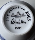 Illy Collection Rosenthal Coffee Cup   Saucer Rufus Willis 6oz 2005 Germany 2794
