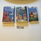 Disney Vhs Lot Lady And The Tramp Peter Pan Spirit 3 Movie Tape Bundle Works