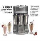 Hamilton Beach Hmd400r Triple 3 Spindle Drink Milkshake Mixer 120v With Cups Nib