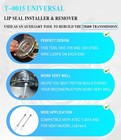 Universal 2pcs Lip Seal Installer   Remover Tool Set For Atec T-001